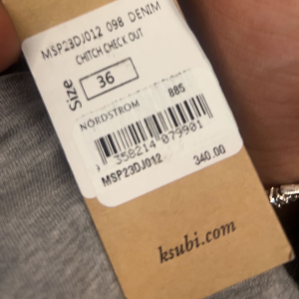 Chitch Check Out Slim Jeans- SIZE “36” Inch-Brand new never worn $250.